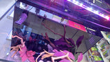 Black Aquarium with Cabinet Stand 115L (61cmx41cmx49cm)