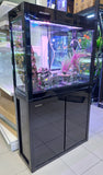 Complete Aquarium With Cabinet and Digital Thermometer- 160L (80cmx30cmx69cm)
