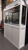 Complete Aquarium With Cabinet and Digital Thermometer- 260L (120cmx30cmx73.5cm)
