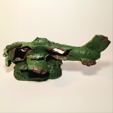Airplane wreckage decoration