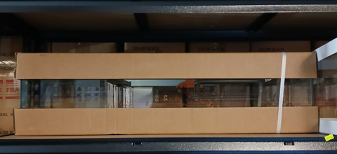 'Low Profile' Glass Aquarium 45L (3ft)(91x21x24)