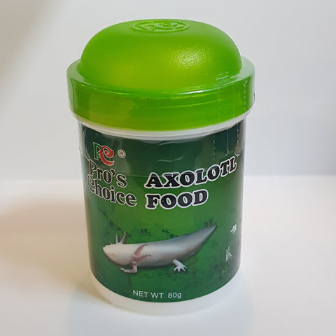 Axolotl Food Pro's Choice 80g