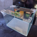 Curved Glass Aquarium 7L