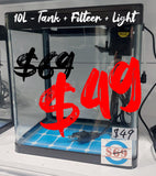 Complete Aquarium Tank - 10L