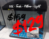 Complete Aquarium Tank - 55L