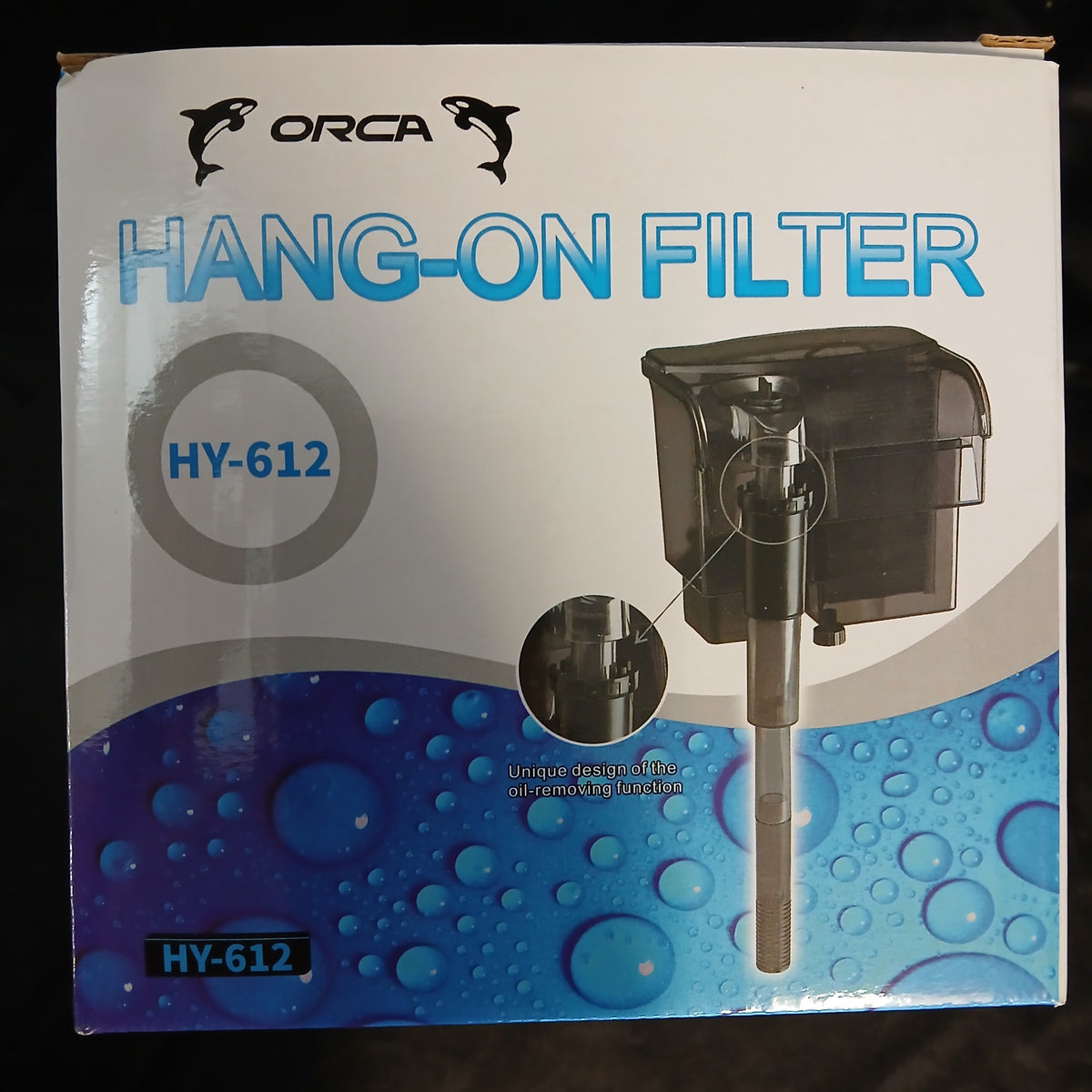 View of Hang On The Back Filter - 250L/h – Sydney Aquascapes